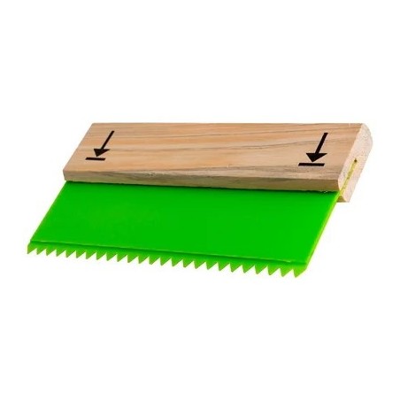 Espátula de plástico para césped artificial